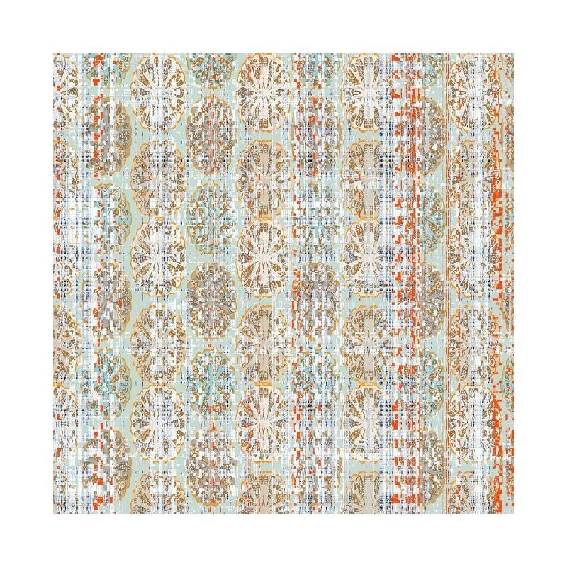 

Alfombra Impresa New Trends - Aubusson - decoracion del hogar - Antideslizantes - de la sala de estar, salon, dormitorio - Multicolor en Poliester,