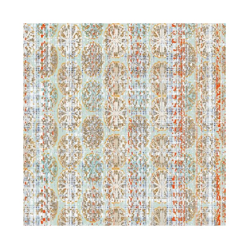 

Alfombra Impresa New Trends - Aubusson - decoracion del hogar - Antideslizantes - de la sala de estar, salon, dormitorio - Multicolor en Poliester,