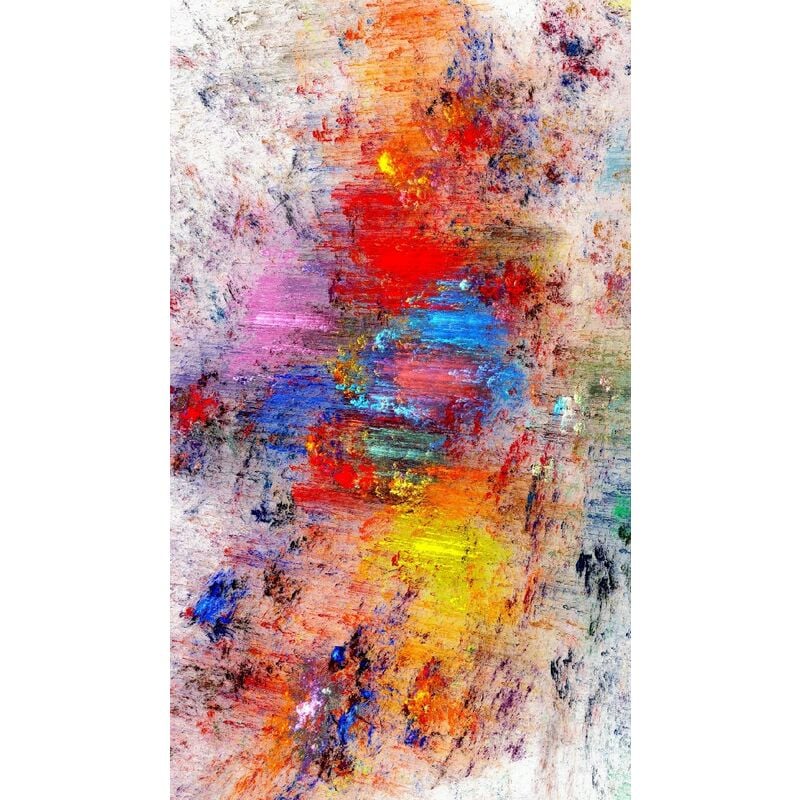 

Alfombra Impresa Paintbrush 1 - Resumen - decoracion del hogar - Antideslizantes - de la sala de estar, salon, dormitorio - Multicolor en Poliester,