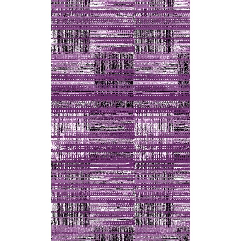 

Alfombra Impresa Purple 1 - Geometrico - decoracion del hogar, Alfombra - Antideslizante - para el pasillo, la cocina, la habitacion, la sala de
