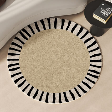 Alfombra infantil antideslizante ovalada suave y lavable de 50x120 cm, ideal para jugar en el suelo y decorar cómodamente la habitación del bebé.