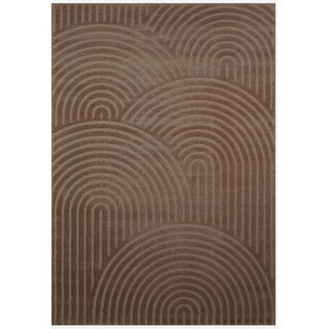 Alfombra interior motivo arcos mocha