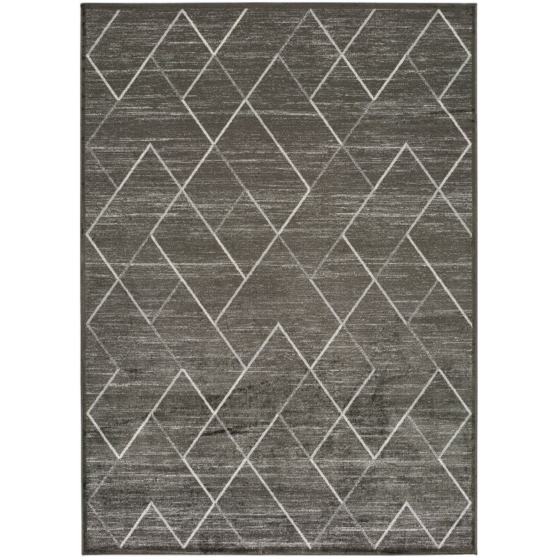 

ALFOMBRA KEOPS ROMBO GRIS 100X140. - Matris