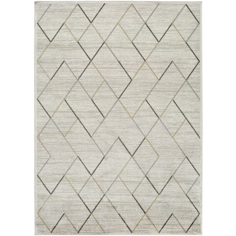 

ALFOMBRA KEOPS ROMBO BEIGE 100X140. - Matris