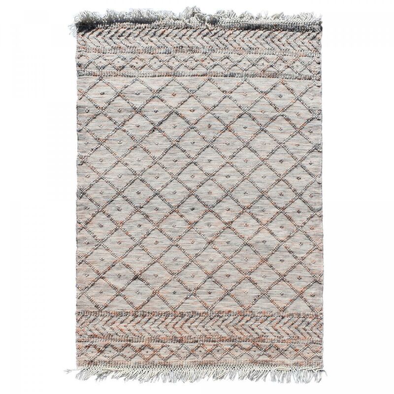 

Alfombra Kilim Kilm KM Relieve 2 Alfombras Sala de estar hecha por la alfombra hecha a mano, salón o habitación en UnAmourDeTapis - Beige