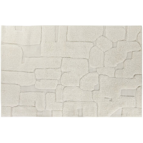 Alfombra Lana Algodon 140X200 2800 Gsm Relieve