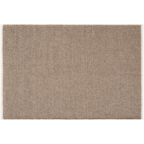 ALFOMBRA LANA YUTE MARRON 120X180