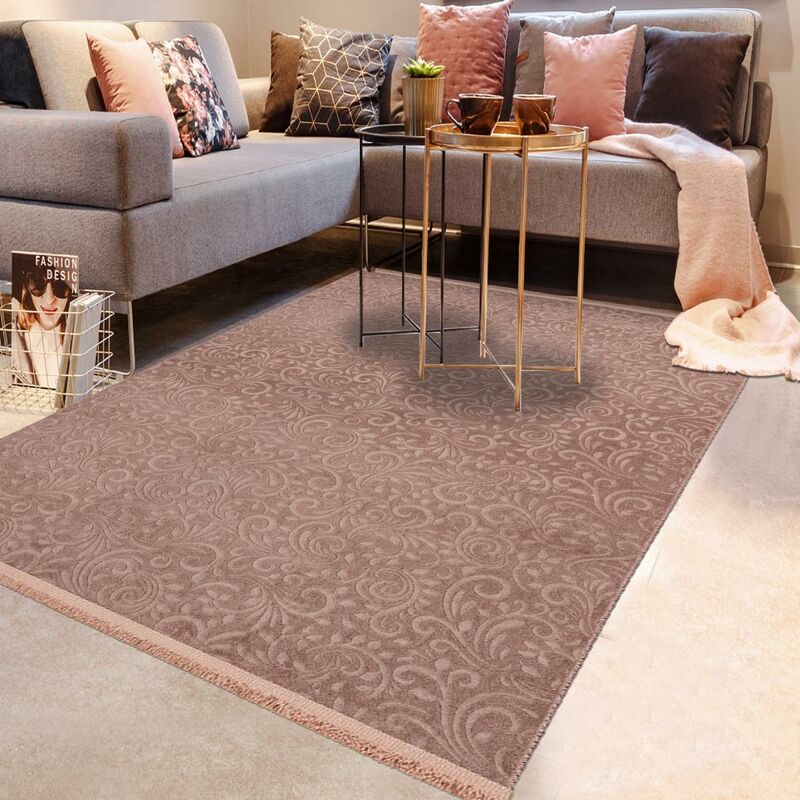 

Perillo LL Design Alfombra en Poliéster Beige - Marron