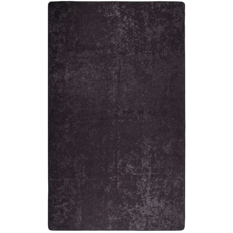 

Alfombra lavable antideslizante gris antracita 120x180 cm
