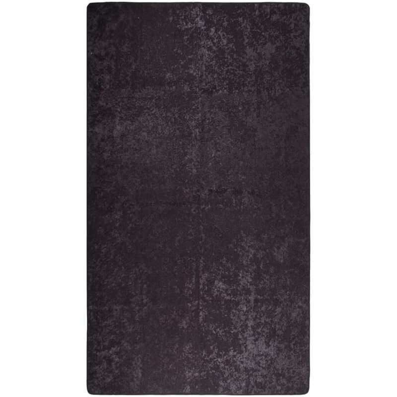 

Alfombra lavable antideslizante gris antracita 190x300 cm