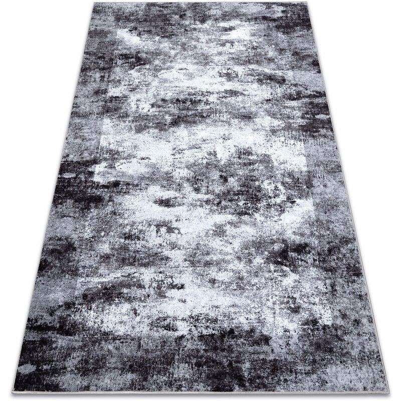 Alfombra lavable MIRO 52241.801 Vintage antideslizante - gris grey 140x190 cm