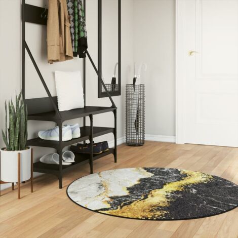 Alfombra lavable multicolor Ø 120 cm