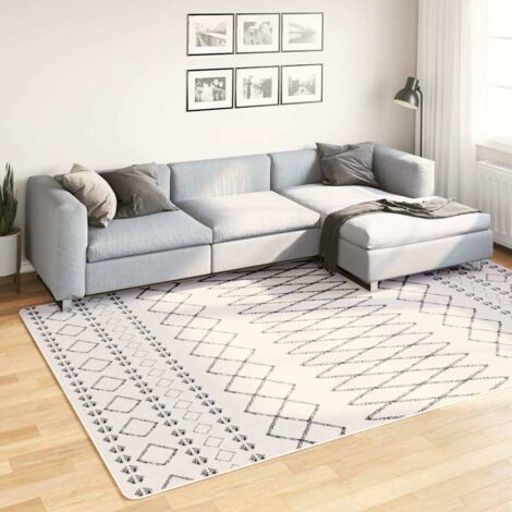 Alfombra lavable negro y  190x300 cm