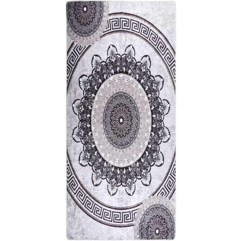 

Alfombra lavable patchwork antideslizante multicolor 80x300 cm