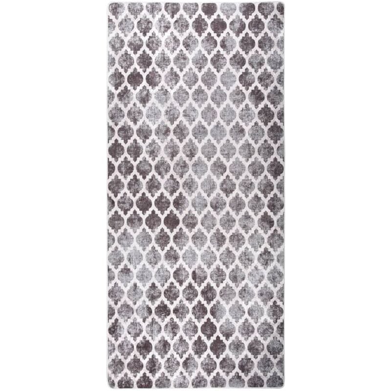 

Alfombra lavable patchwork antideslizante multicolor 80x300 cm