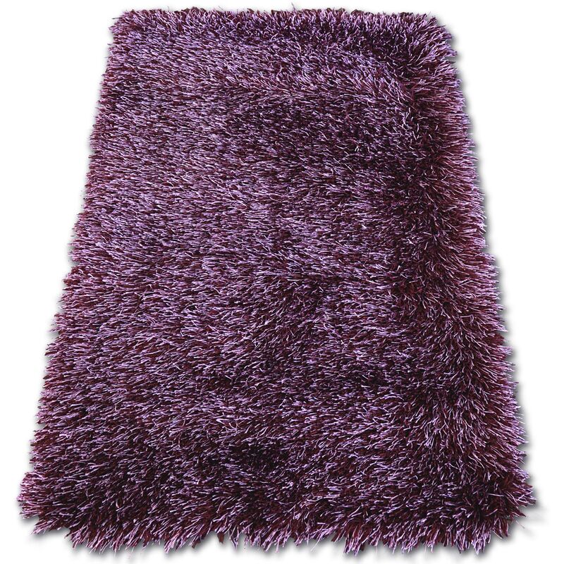 Alfombra LOVE SHAGGY modelo 93600 violeta purple 250x350 cm