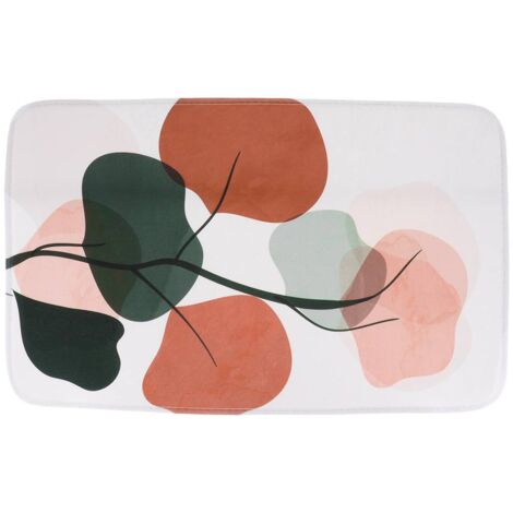 Alfombra microfibra estampada 45x75 cm - bucolic - Tendance