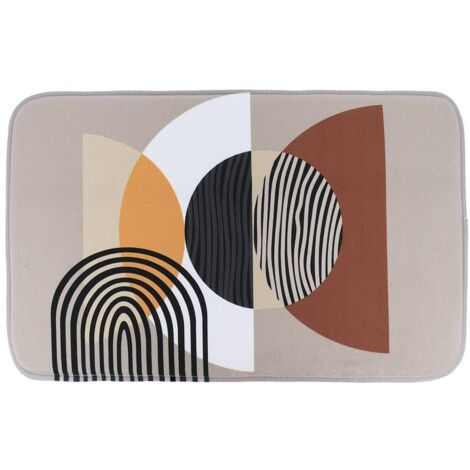 Alfombra microfibra estampada 45x75 cm - trendy - Tendance