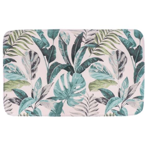 Alfombra microfibra estampada 45x75 cm - winter garden - Tendance