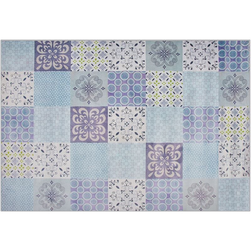 

Alfombra multicolor 140x200 cm INKAYA