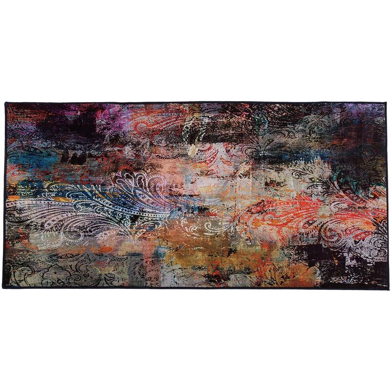 

Alfombra multicolor de pelo corto 80x150 cm MARDIN