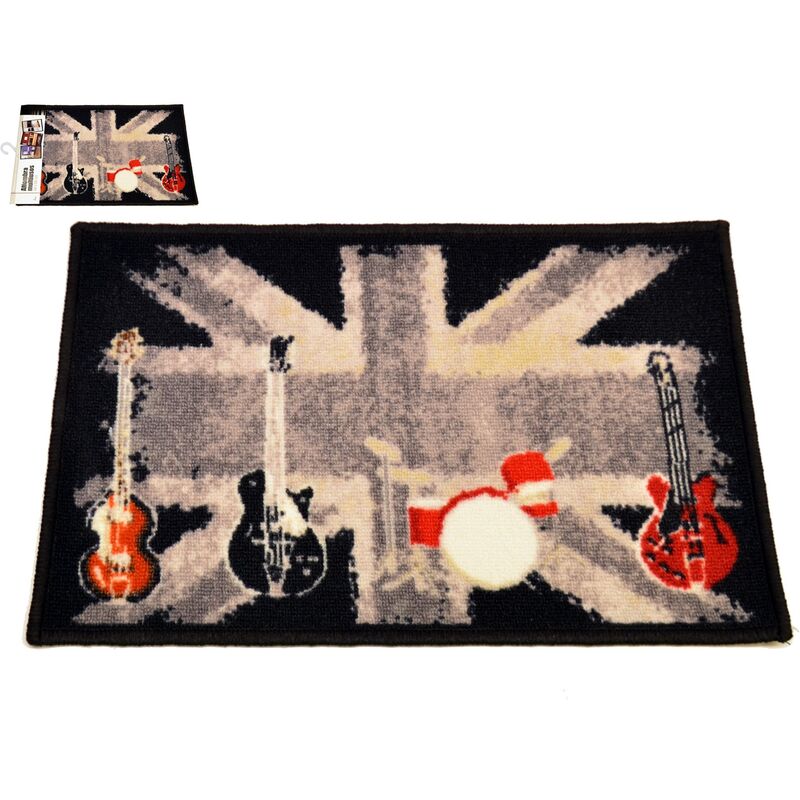

Alfombra multiusos con diseño bandera 60 x 40 cm
