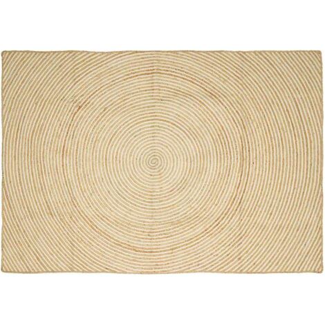 Alfombra Natural y 200 x 290 cm yute