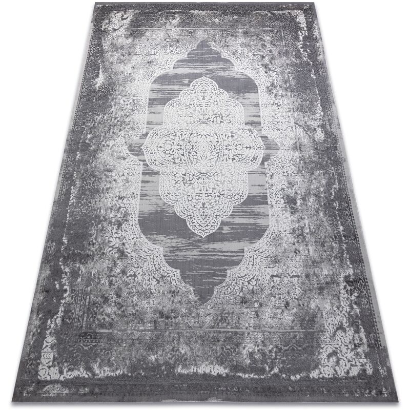 

Rugsx - Alfombra NOBLE moderna 9479 65 Ornamento vintage - Structural dos niveles de vellón crema / gris Tonos de beige 120x170 cm