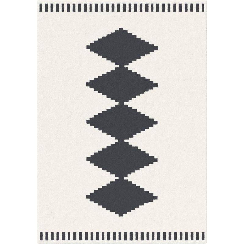 

Alfombra Nordic Black and White 160x230 cm 160X230 7301196116023 - Kobel