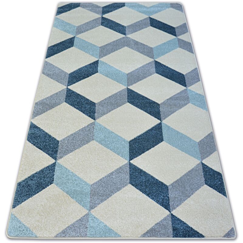 

Alfombra NORDIC Perspectiva crema/gris FD284 Blanco 80x150 cm