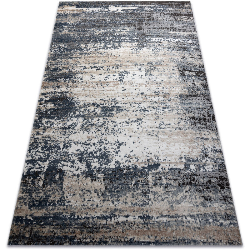 

Rugsx - Alfombra OHIO CB10A hormigón - Structural dos niveles de vellón crema / azul Tonos de beige 180x270 cm