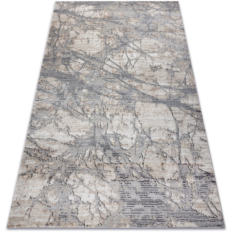 

Rugsx - Alfombra OHIO CB12A Mármol - Structural dos niveles de vellón crema / gris Tonos de beige 120x170 cm