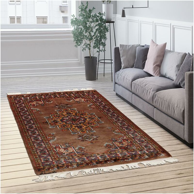 

Esfahanie East Carpet 5 1A2T Lana marrón - Marron