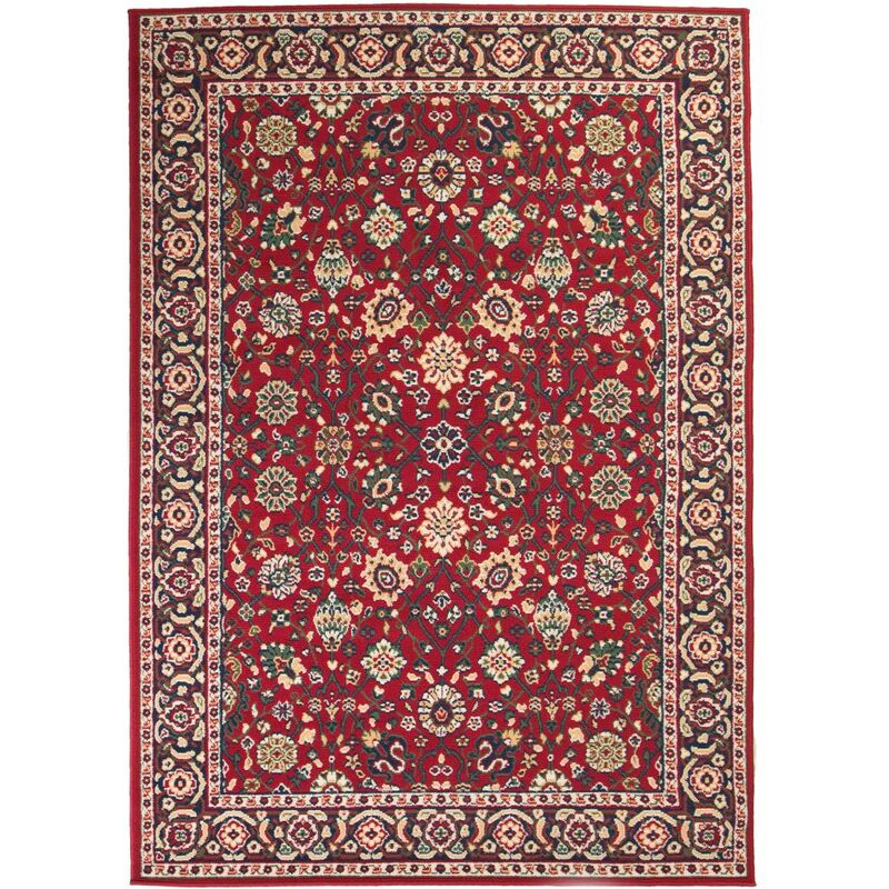 

Alfombra oriental roja/beige 140x200 cm