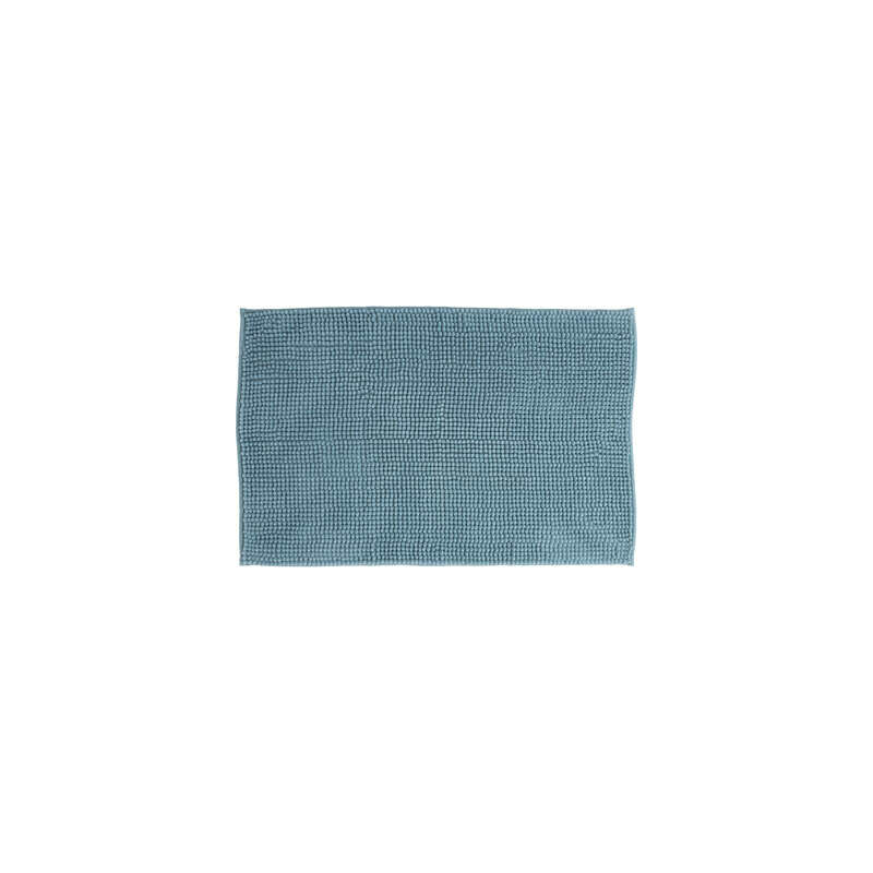 

Alfombra chenilla poliéster baño 50x80cm Color TURQUESA