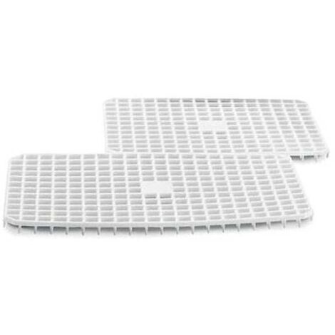 Alfombra para fregadero blanca 33X24 6700P Giganpl