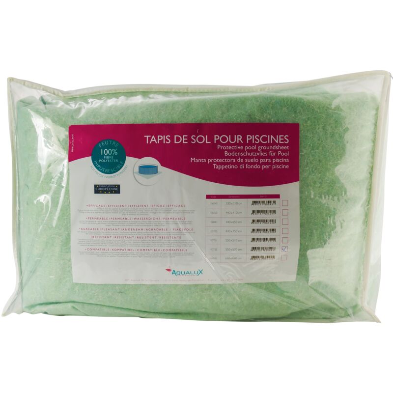

Alfombra para piscina 120gr - 550 x 570 cm