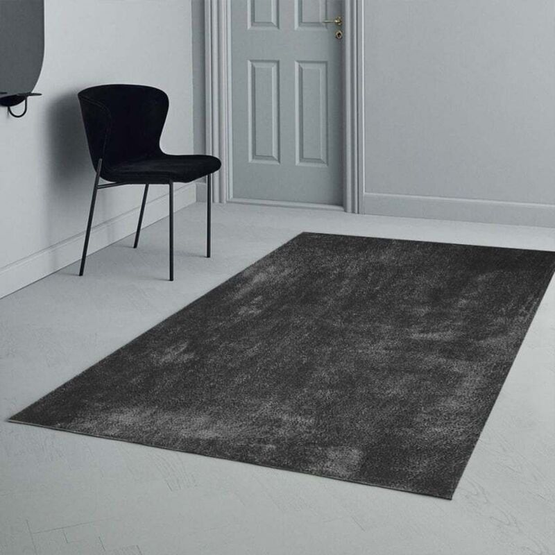 

WMD - Alfombra para sala de estar con animales que admiten mascotas shaggy Marrakesh GRI101MK | 160 x 230