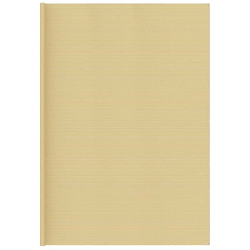 

Alfombra para tienda de campana beige 400x700 cm