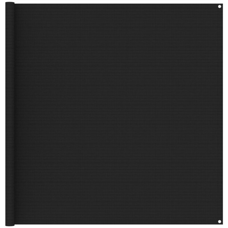 

Alfombra para tienda de campaña negro 200x400 cm