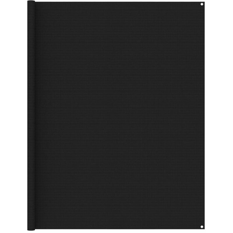 

Alfombra para tienda de campana negro 250x550 cm