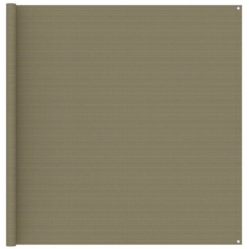 

Alfombra para tienda de campana taupe 200x300 cm