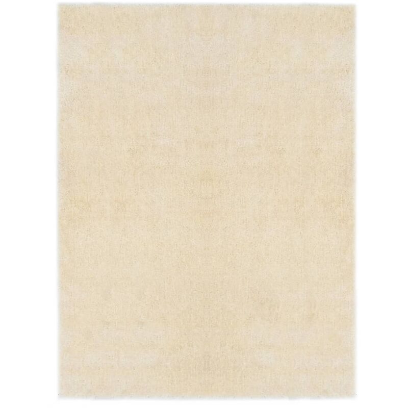 

Alfombra peluda color crema 80x150 cm - Crema - Vidaxl