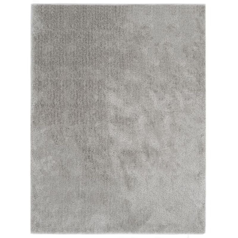 

Alfombra peluda gris 80x150 cm