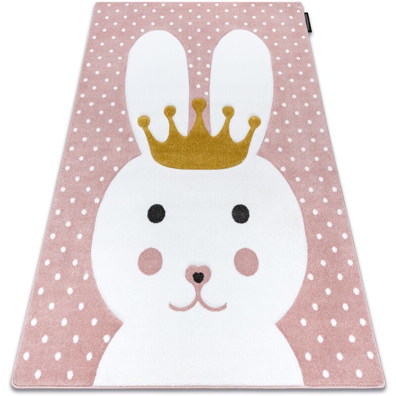 Rugsx - Alfombra petit bunny Conejito Conejo rosa pink 120x170 cm