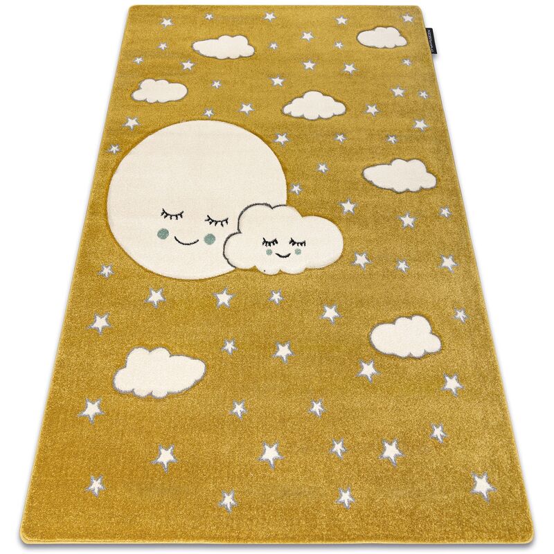 

Alfombra PETIT MOON estrellas, nubes oro Tonos de amarillo y oro 120x170 cm