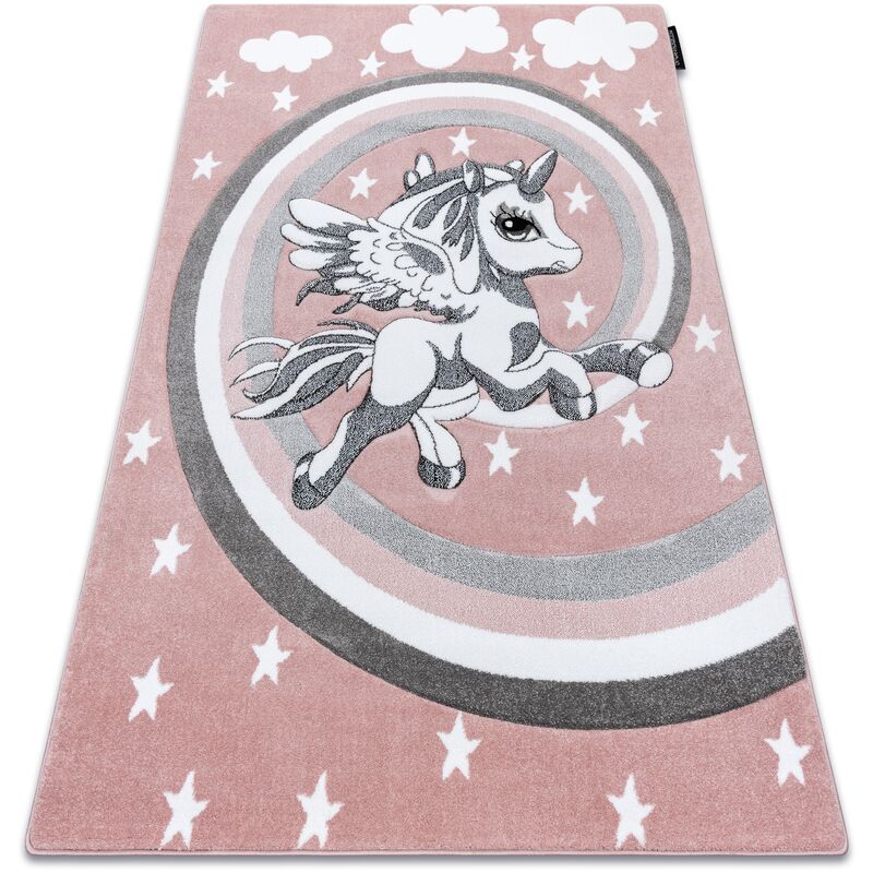 Rugsx - Alfombra petit pony poni rosa pink 140x190 cm