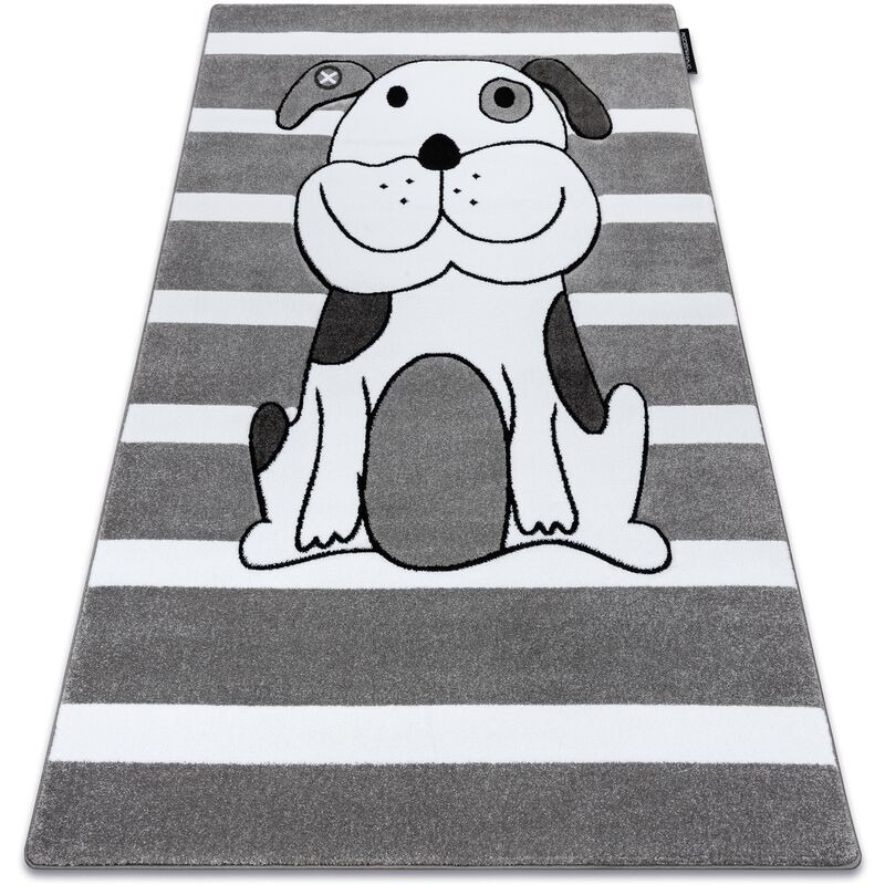 

Rugsx - Alfombra PETIT PUPPY Perrito Cachorro gris Tonos de gris y plata 180x270 cm