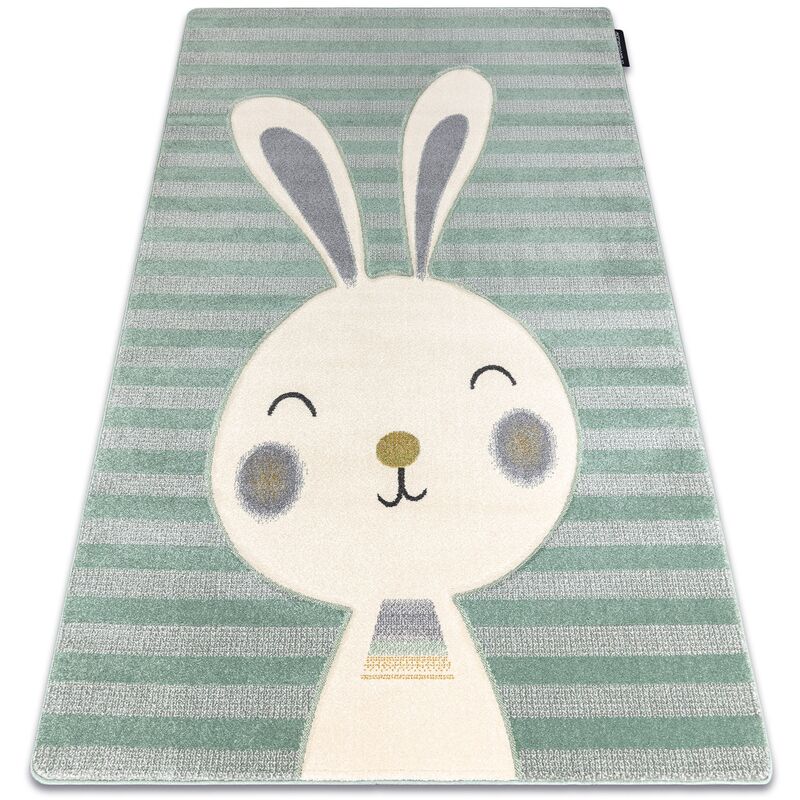 

Alfombra PETIT RABBIT conejo verde Tonos de verde 140x190 cm