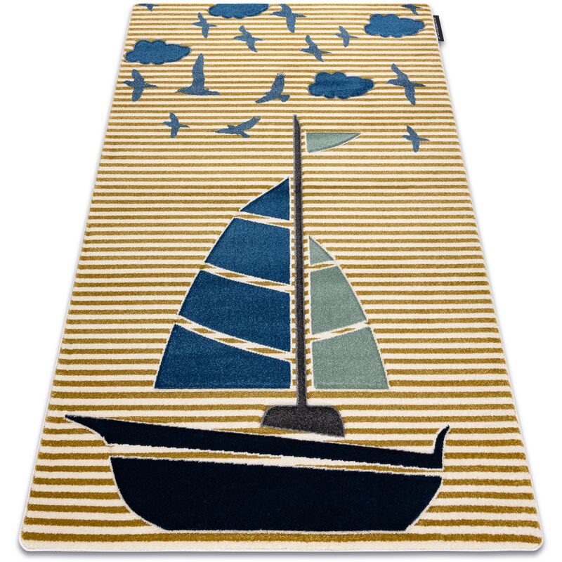 

Alfombra PETIT SAIL bote, velero oro Tonos de amarillo y oro 200x290 cm